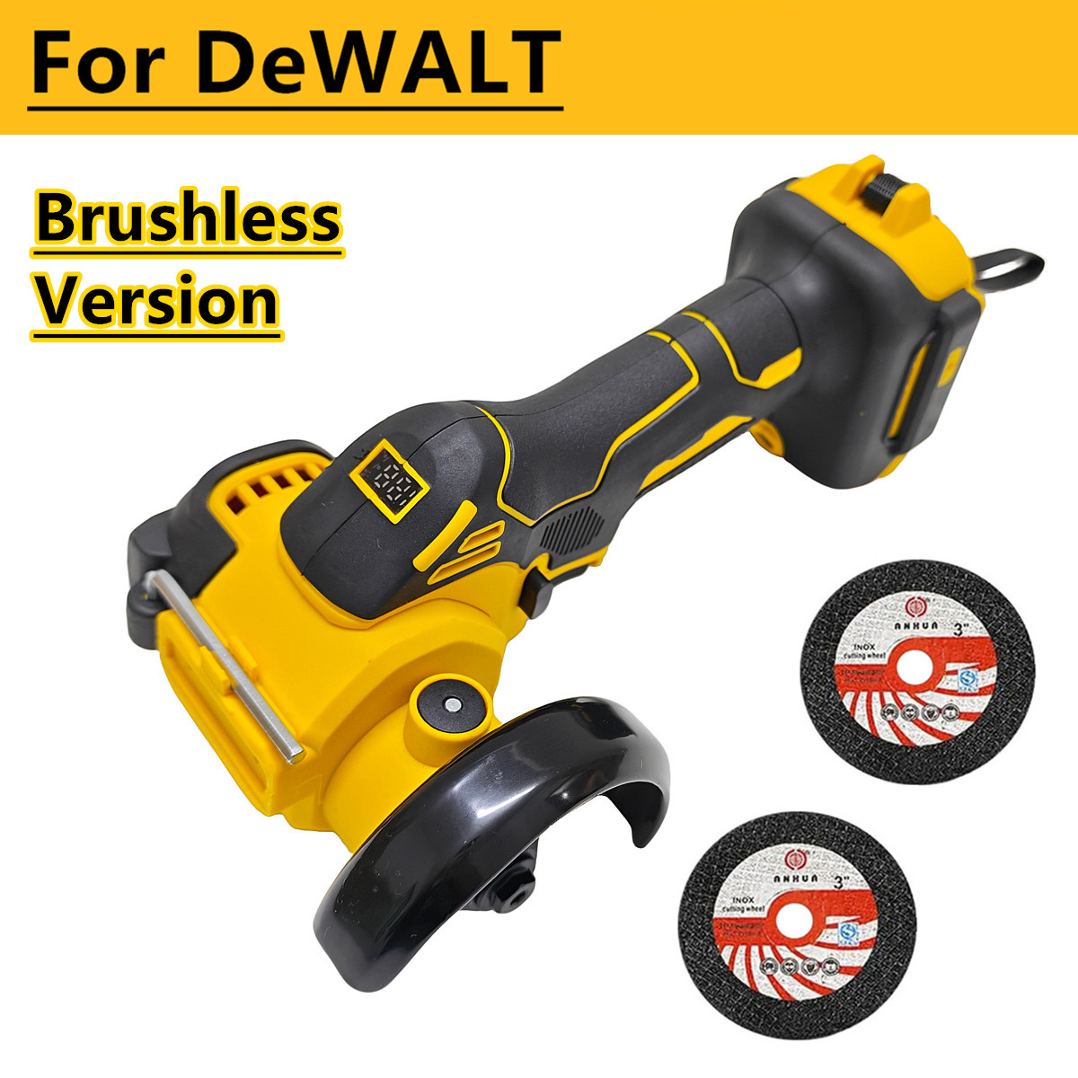 Brushless Angle Grinder Battery Powered - Smerigliatrice Angolare Brushless da 3 Pollici,