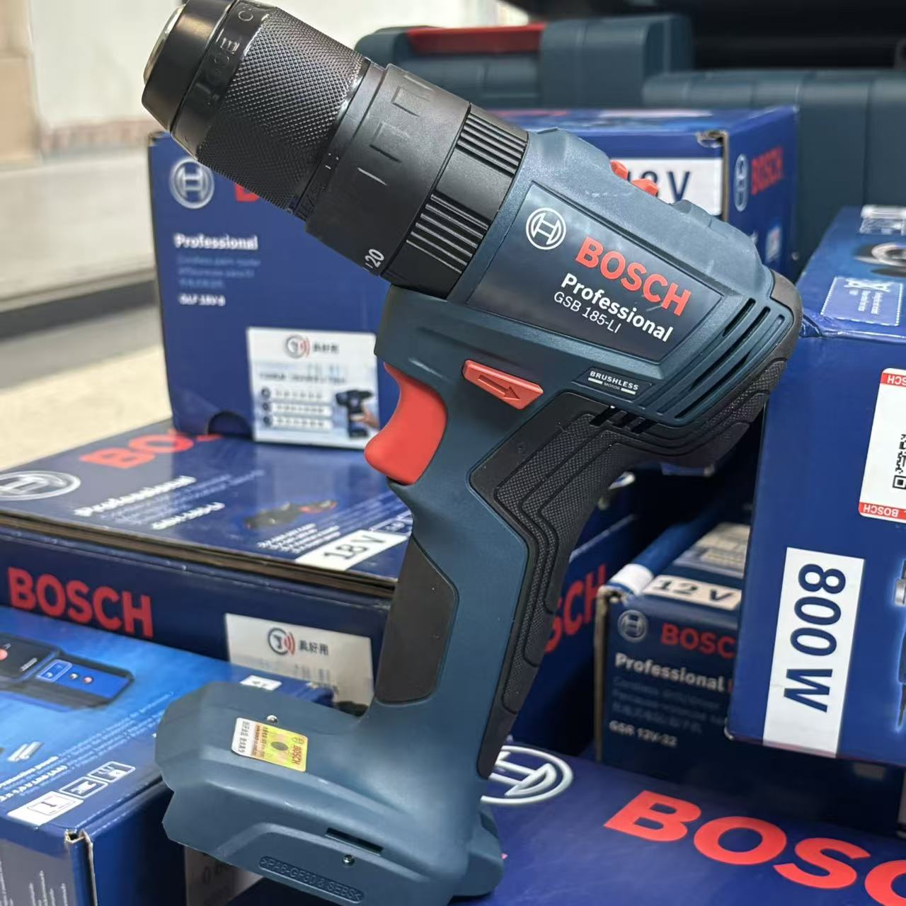 Brushless Cordless Electric Drill 18V - Trapano avvitatore a impulsi senza fili