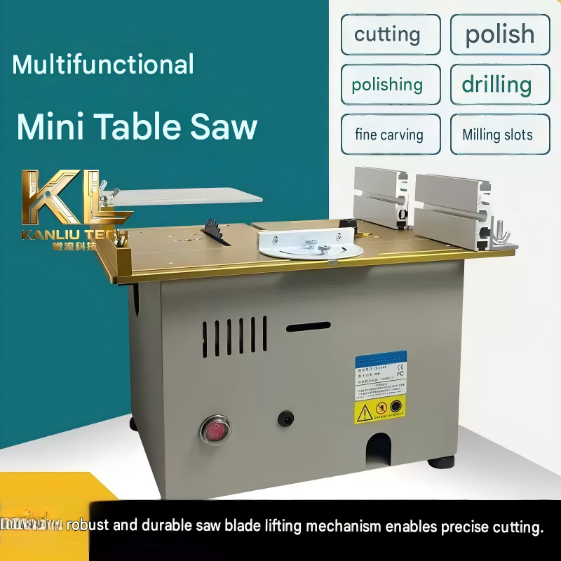 Mini Table Saw For Woodworking - Sega da Tavolo Mini T7 Macchina