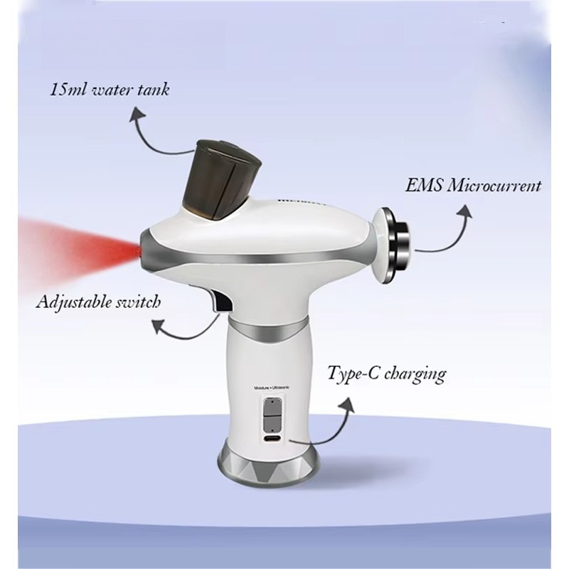 Airbrush Kit With Mini Compressor - Kit Aerografo per Trucco Viso e