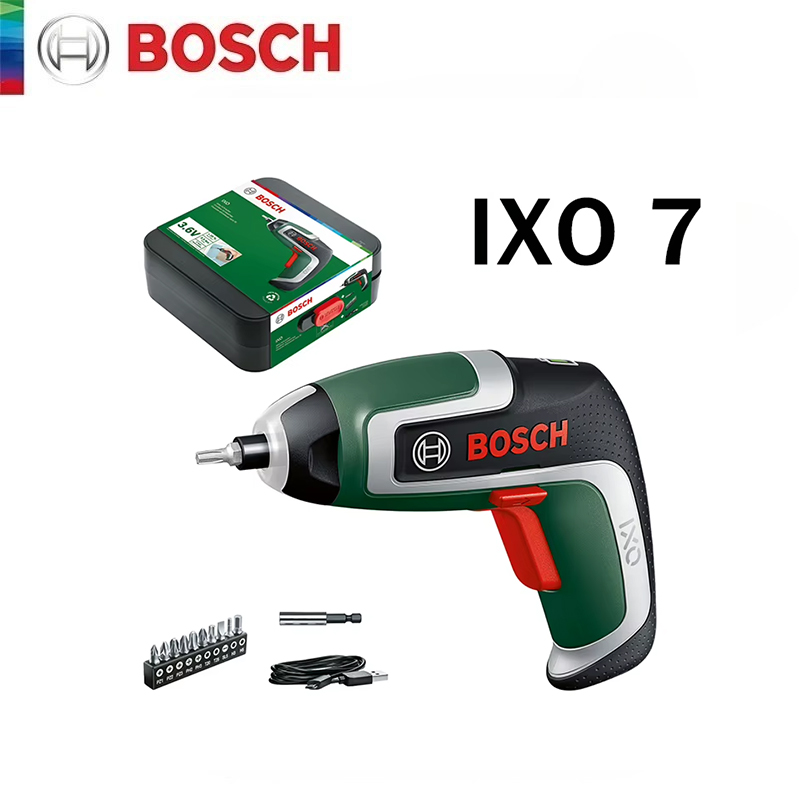 Electric Screwdriver Rechargeable Usb - Cacciavite Elettrico Senza Fili Bosch IXO7,