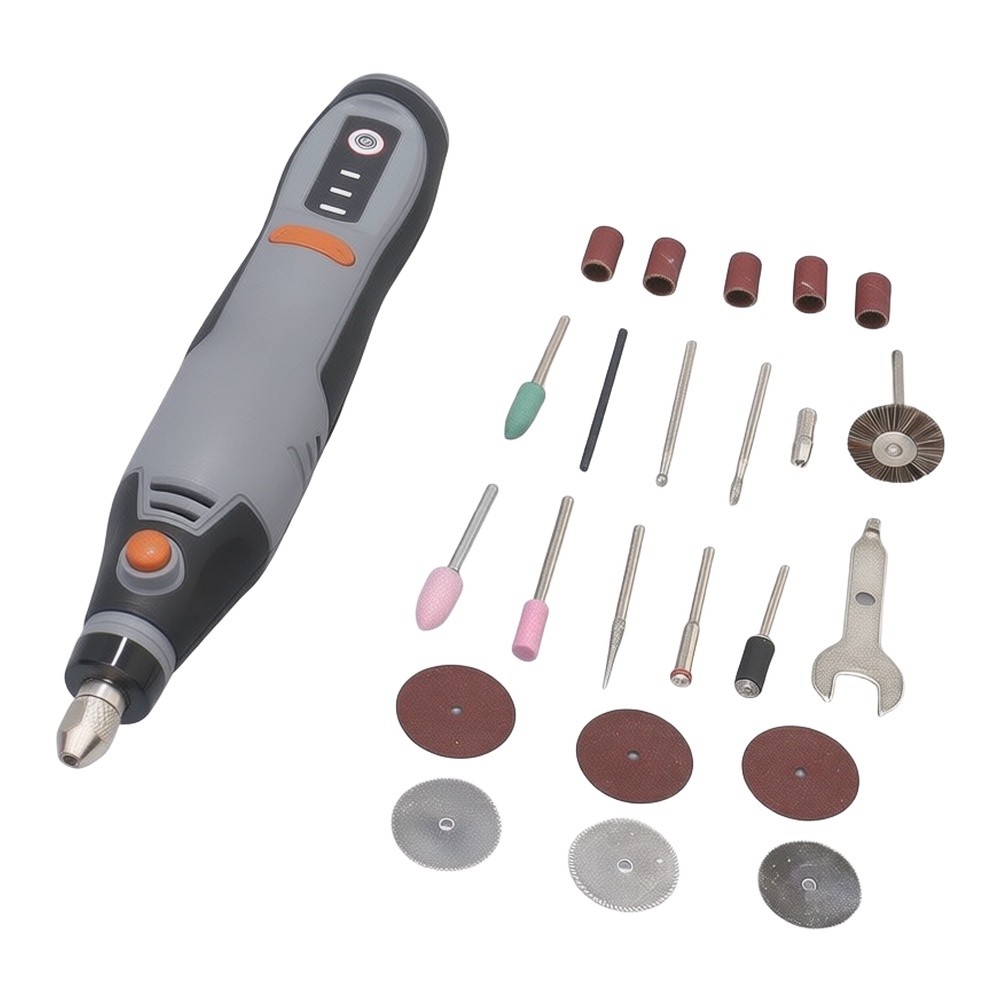 Kit di utensili rotanti senza  - Cordless Rotary Tool Kit Accessories recensione e prezzo