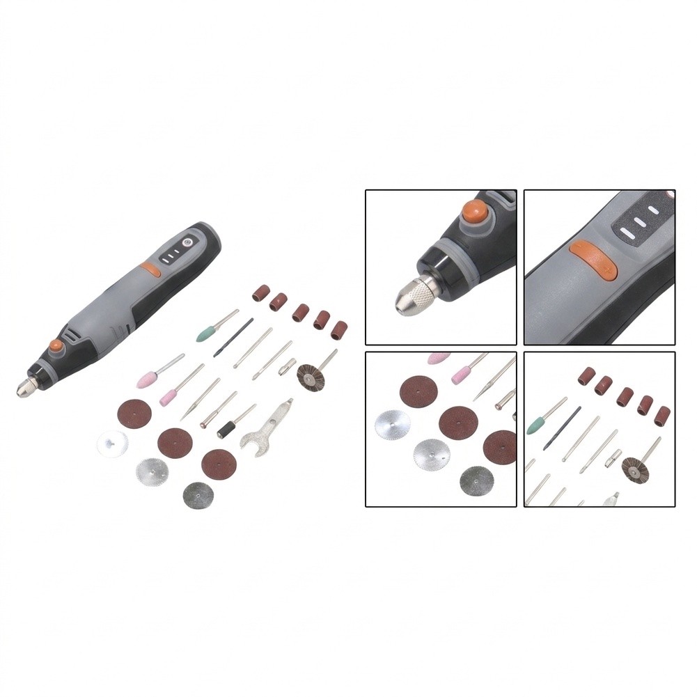 Kit di utensili rotanti senza  - Cordless Rotary Tool Kit Accessories recensione e prezzo