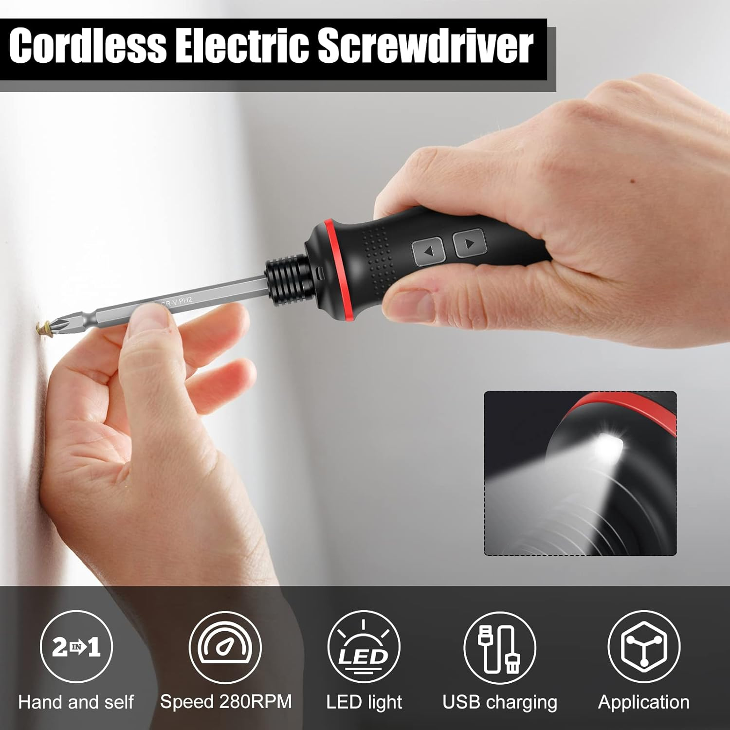 Cacciavite Elettrico Ricaricab - Electric Screwdriver Rechargeable Usb recensione e prezzo