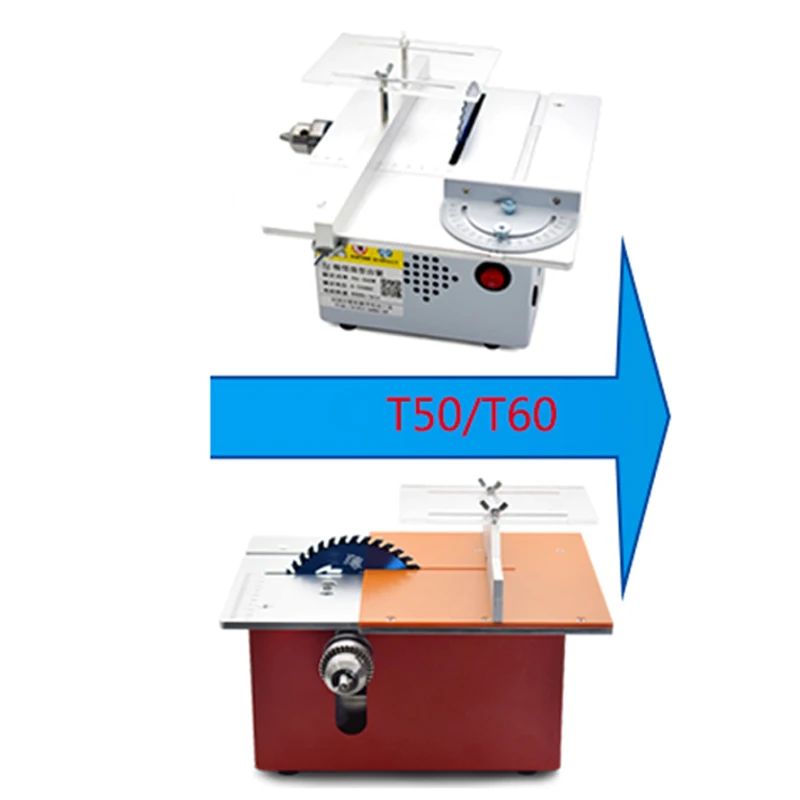 T50/T60 Mini fai da te piccola - Mini Table Saw For Woodworking recensione e prezzo