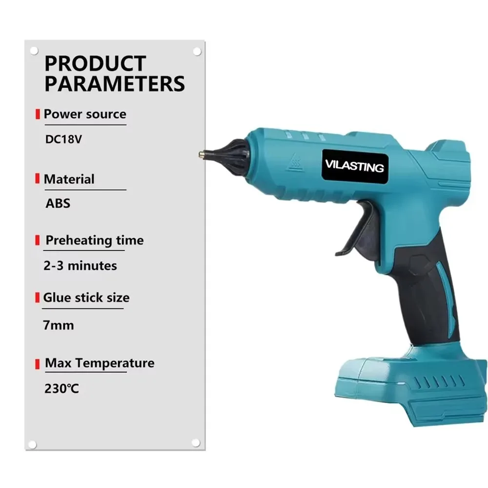 Pistola per colla a caldo senz - Hot Melt Glue Gun Cordless recensione e prezzo