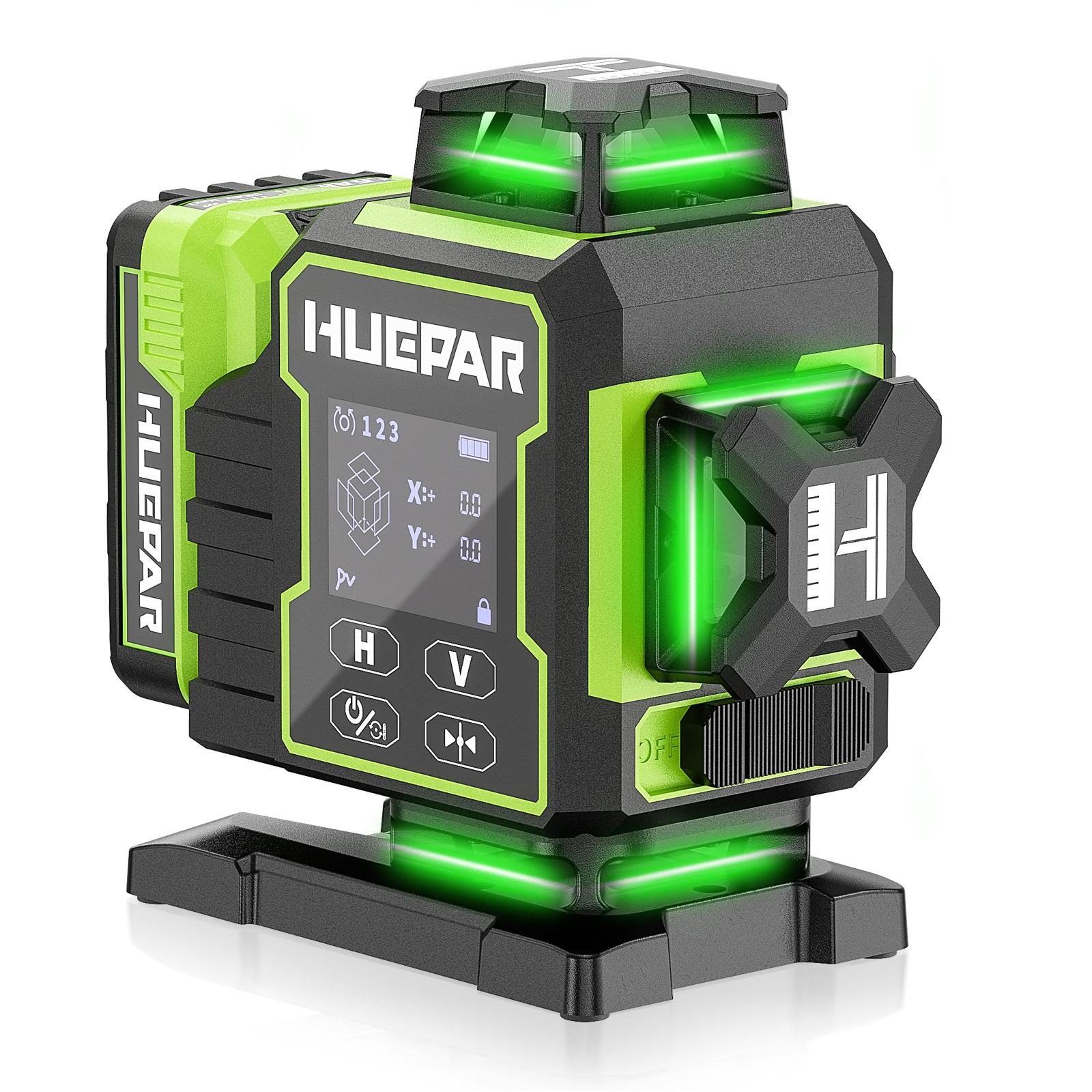 Livella Laser Verde Huepar W04 - Laser Level 16 Lines 4D Green recensione e prezzo