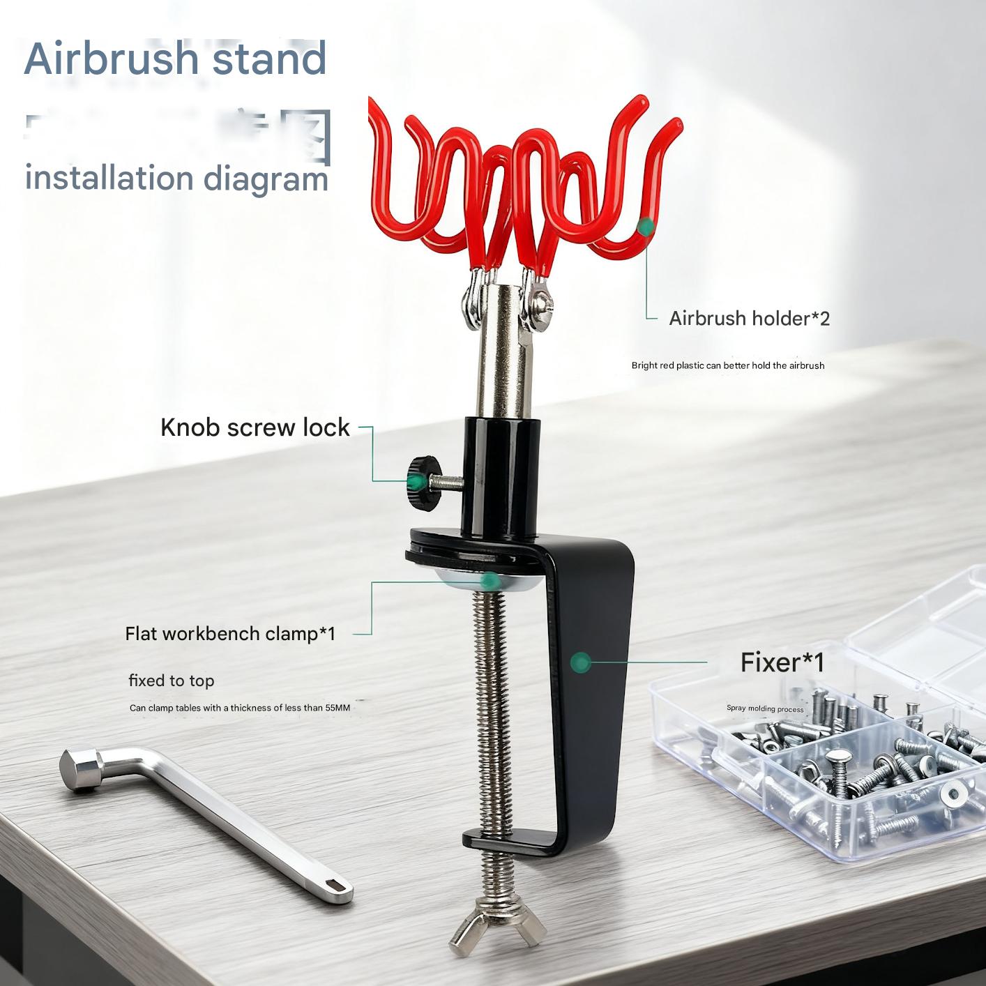 Supporto per Aerografo a Gravi - Airbrush Kit With Mini Compressor recensione e prezzo