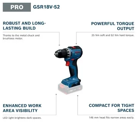 Trapano Avvitatore a Batteria  - Brushless Cordless Electric Drill 18V recensione e prezzo