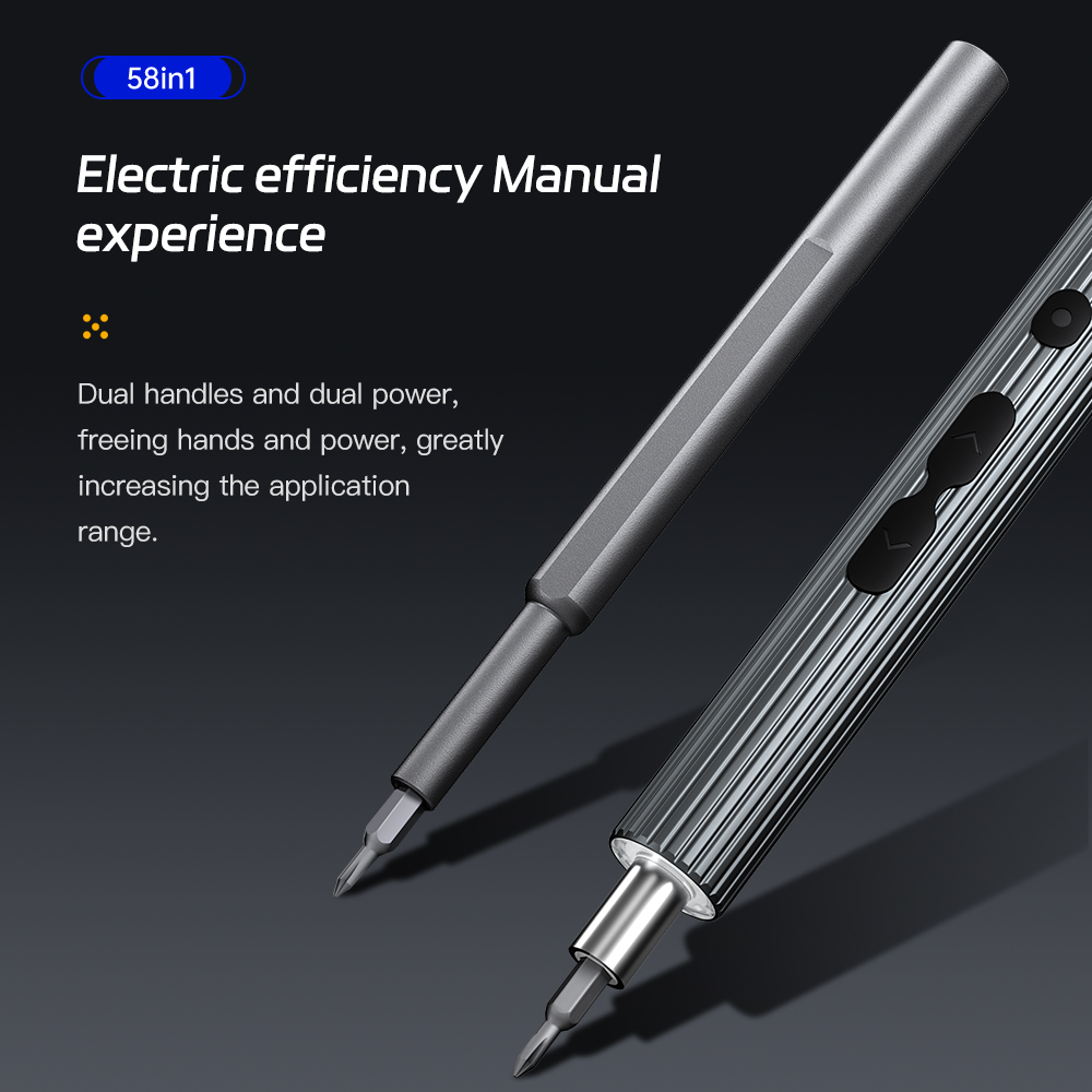 Set di cacciaviti elettrici 58 - Electric Screwdriver Rechargeable Usb recensione e prezzo