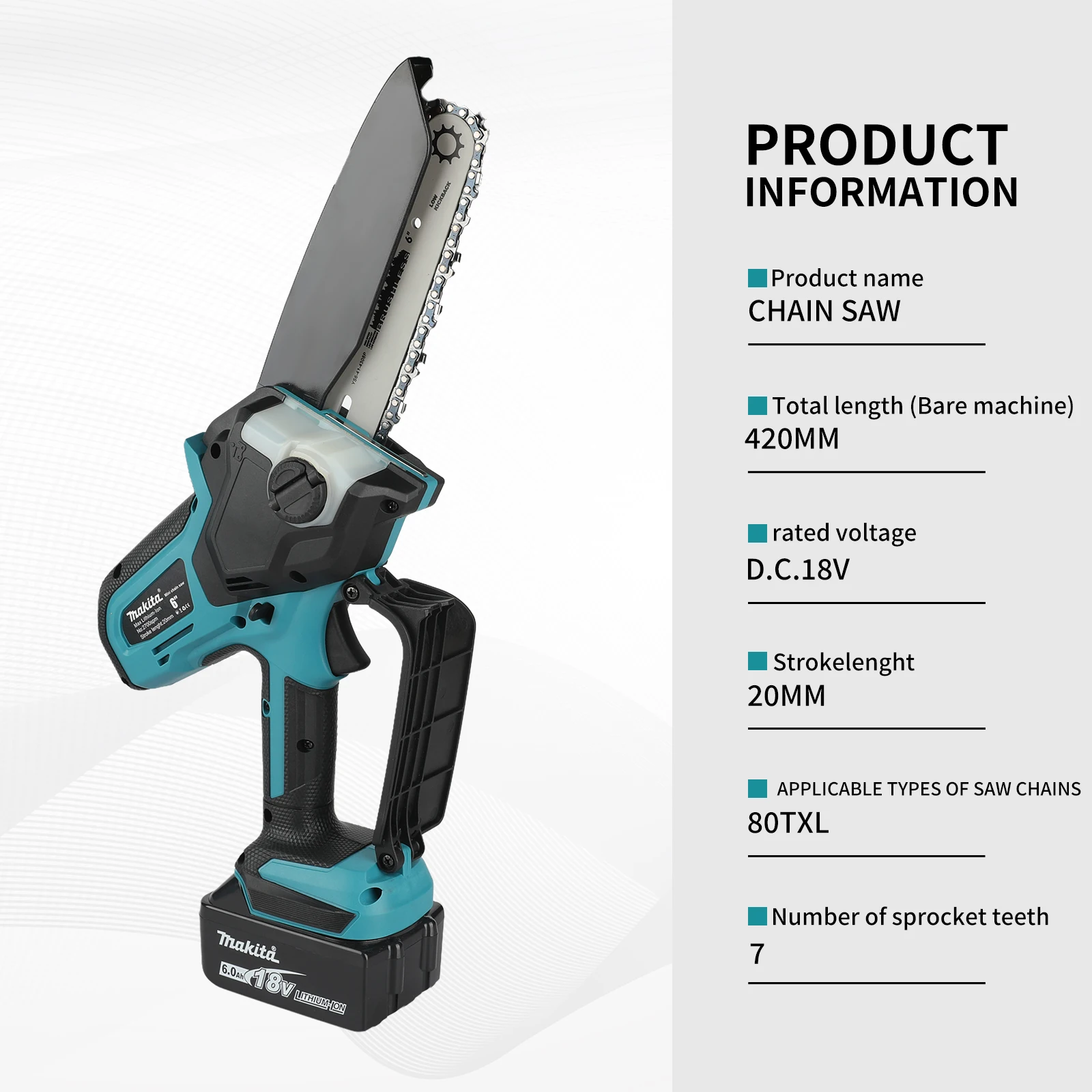 Motosega a Batteria per Lavora - Mini Electric Chainsaw 6 Inch recensione e prezzo