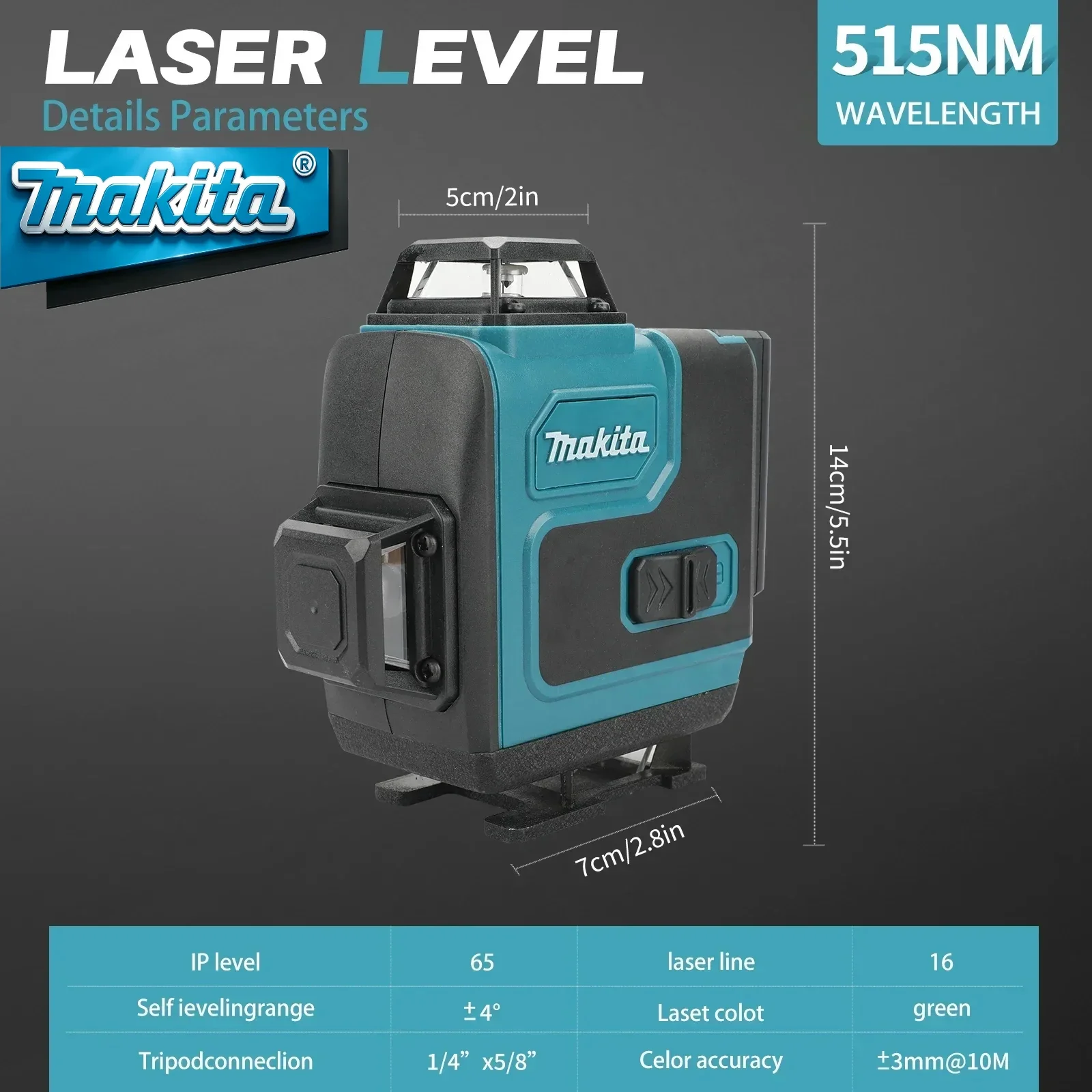Batteria Makita 40V 5.0Ah Max, - Laser Level 16 Lines 4D Green recensione e prezzo