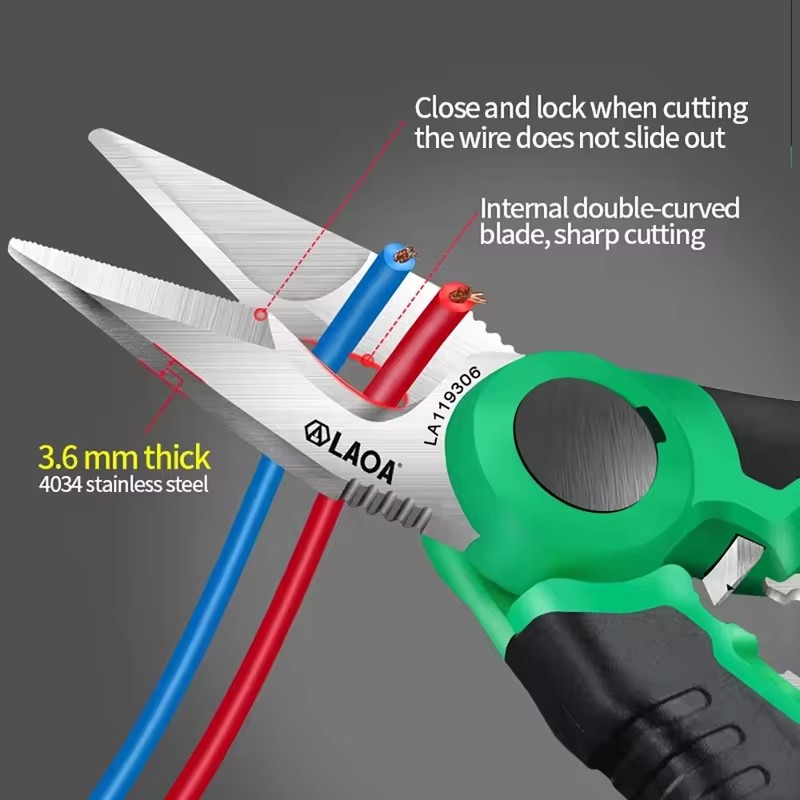 LAOA Forbici da Elettricista 6 - Automatic Wire Stripper Cutter recensione e prezzo
